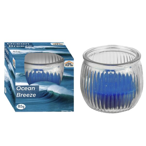 Κερί Ocean Breeze σε Βάζο 21h, 85gr Net, 7x6,5cm