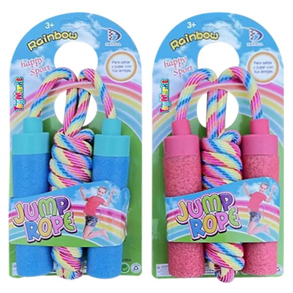 Σχοινάκι Jump Rope 2m Rainbow 12x26x3cm