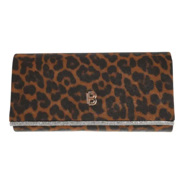 Τσάντα Φάκελος clutch MD2519 Καφέ