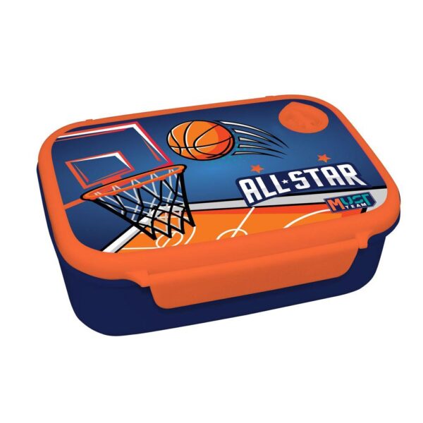 Φαγητοδοχείο Must Team 800ml για Αγόρι - Basketball