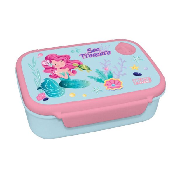 Φαγητοδοχείο Παιδικό Must Team 800ml για Κορίτσι - Mermaid Time