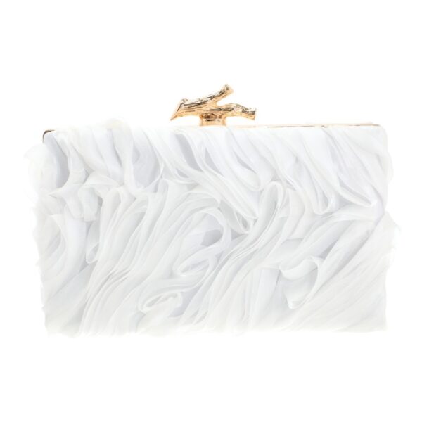 Τσάντα clutch MD-2563 - Άσπρο