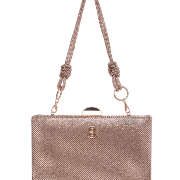 Τσάντα φάκελος clutch CK-6071 - Σαμπανιζέ