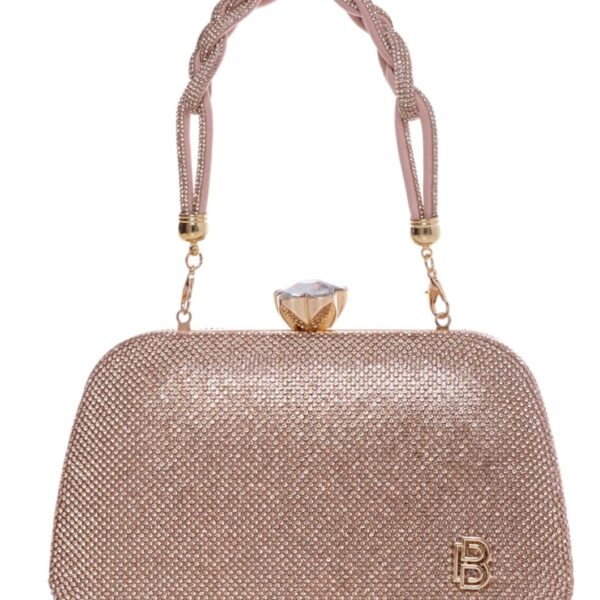 Τσάντα φάκελος clutch CK-6072 - Σαμπανιζέ