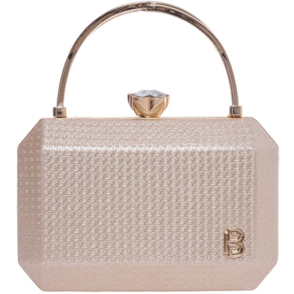 Τσάντα φάκελος clutch CK-6073 - Χρυσό