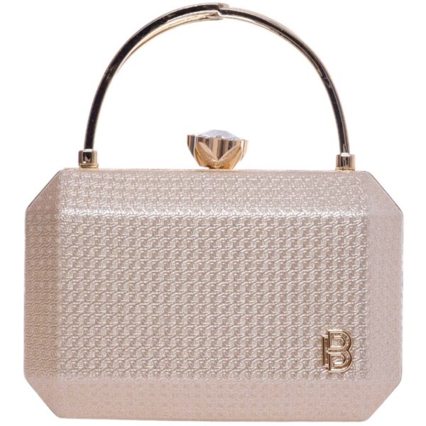 Τσάντα φάκελος clutch CK-6073 - Σαμπανιζέ